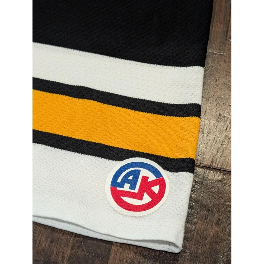 Vintage Aerosmith World Tour Medium Hockey Jersey Athletic Knit AK Canada‎ 90s - Picture 9 of 12